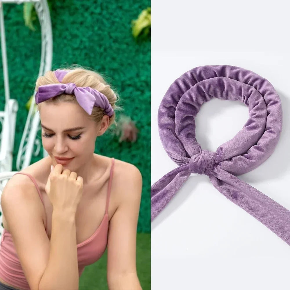 SilkWaves™ Heatless Hair Curler | No-Heat Curling Headband