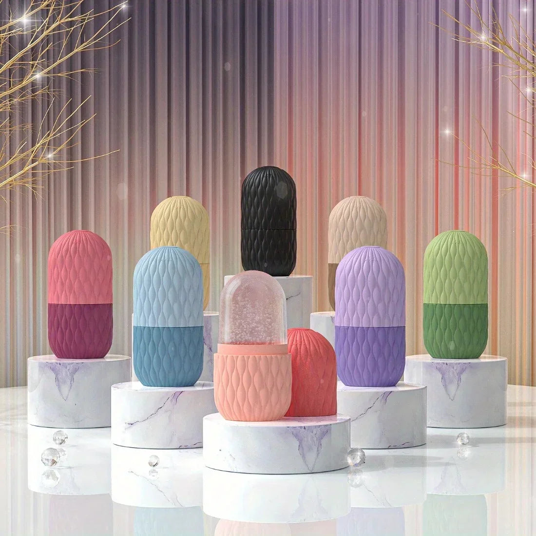 Silicone Ice Face Roller for Eye & Facial Glow